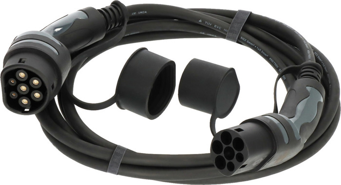 Laddningskabel t/elbil Typ 2 3-fas 20A 11kW 7 m Brennenstuhl